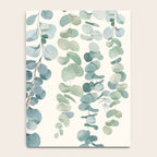 Watercolor Eucalyptus Leaves Notebook Gallery Image 4