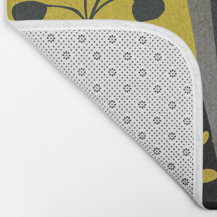 Abstract-botanical 46-2 Bath Mat Gallery Image 2