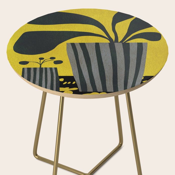 Abstract-botanical 46-2 Side Table Gallery Image 2
