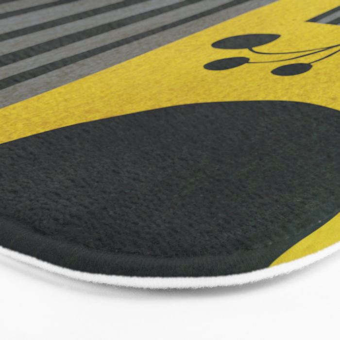 Abstract-botanical 46-2 Bath Mat Gallery Image 3