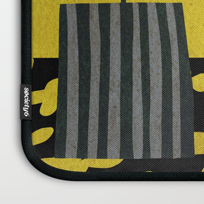 Abstract-botanical 46-2 Laptop Sleeve Gallery Image 3