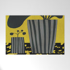 Abstract-botanical 46-2 Welcome Mat Gallery Image 1