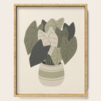 Cat and Plant 44 Serving Tray Gallery Image 1