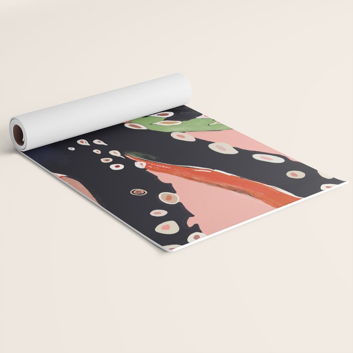 Colorful Octopus Yoga Mat Gallery Image 2