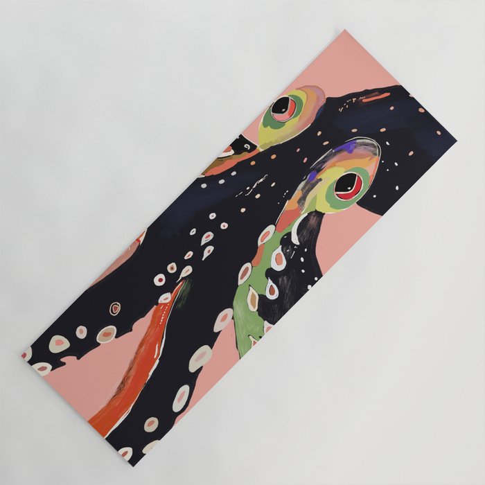 Colorful Octopus Yoga Mat Gallery Image 1