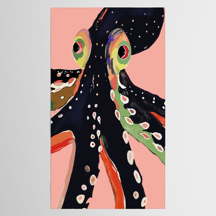 Colorful Octopus Tablecloth Gallery Image 2