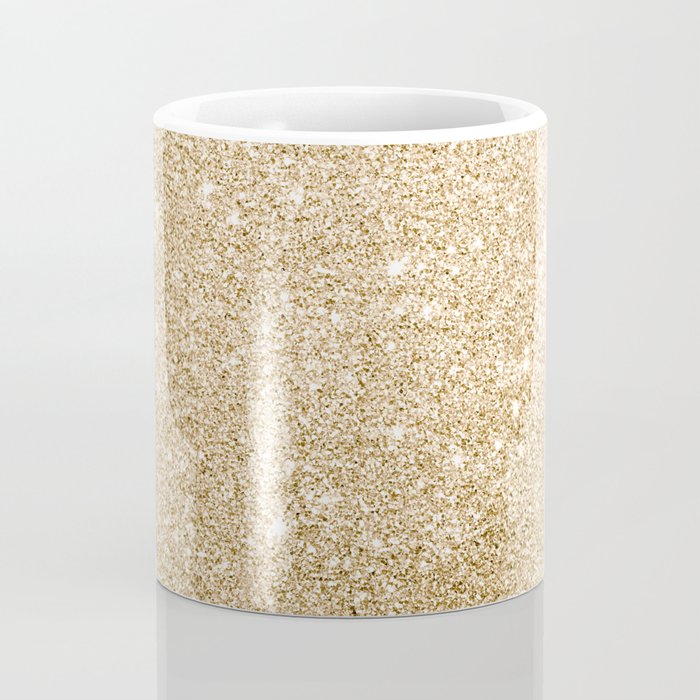 Modern abstract elegant chic gold glitter Coffee Mug Gallery Image 4