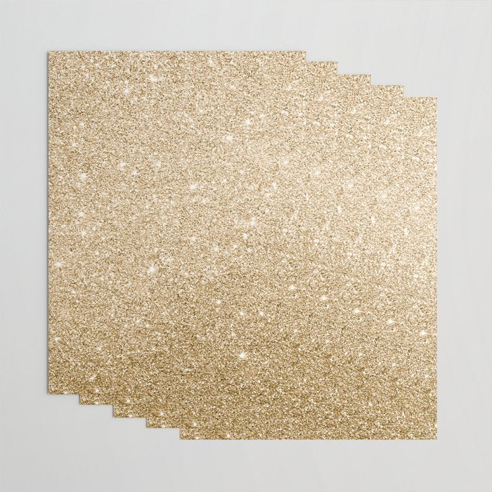 Modern abstract elegant chic gold glitter Wrapping Paper Gallery Image 3