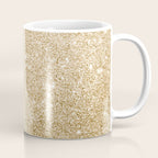 Modern abstract elegant chic gold glitter Coffee Mug Gallery Image 1