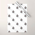 Ace of spade Wrapping Paper Gallery Image 1