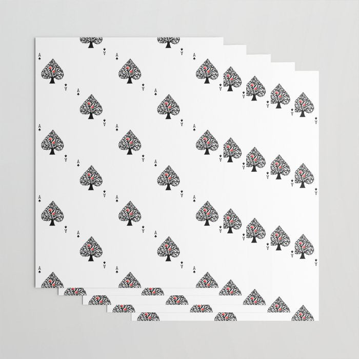 Ace of spade Wrapping Paper Gallery Image 3