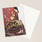 Nashville Broadway Neon Sign Photography Stationery Card Gallery Image 2