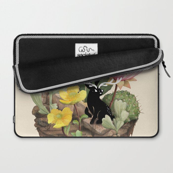 Tiny Jackalope Laptop Sleeve Gallery Image 2