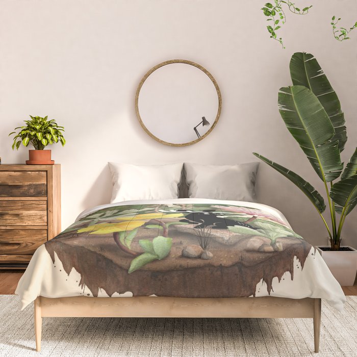 Tiny Jackalope Comforter Gallery Image 3