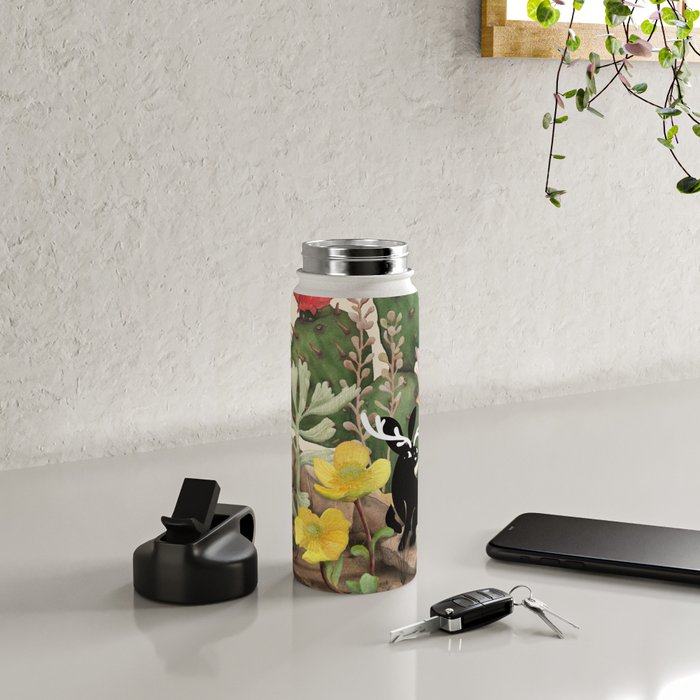 Tiny Jackalope Water Bottle Gallery Image 4