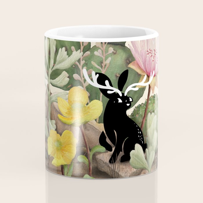Tiny Jackalope Coffee Mug Gallery Image 4