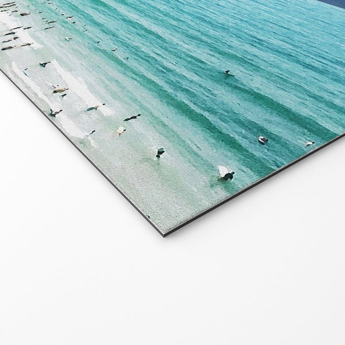 The Island, Pastel Tropical Beach, Travel Nature Landscape, Surrealism Photography Summer Welcome Mat Gallery Image 2