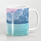 The Island, Pastel Tropical Beach, Travel Nature Landscape, Surrealism Photography Summer Coffee Mug Gallery Image 1