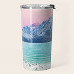The Island, Pastel Tropical Beach, Travel Nature Landscape, Surrealism Photography Summer Travel Mug Gallery Image 2