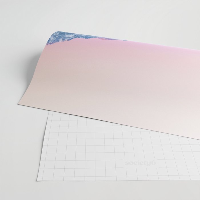 The Island, Pastel Tropical Beach, Travel Nature Landscape, Surrealism Photography Summer Wrapping Paper Gallery Image 2