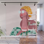 Spring Scarf Wall Mural Gallery Image 1