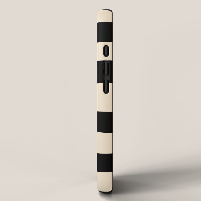 Abstract Checkerboard black iPhone Case Gallery Image 2