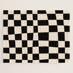 Abstract Checkerboard black Jigsaw Puzzle Gallery Image 1