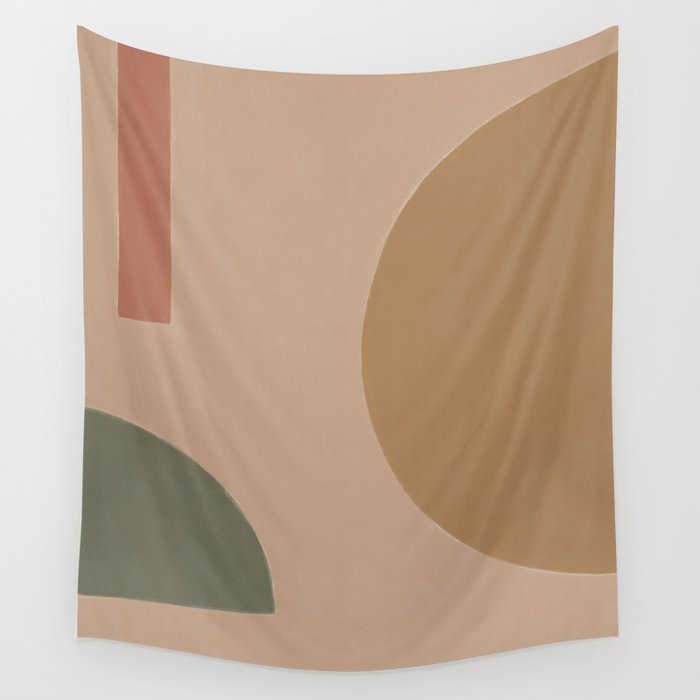 Geometric Shapes #4 Wall Tapestry Gallery Image 1