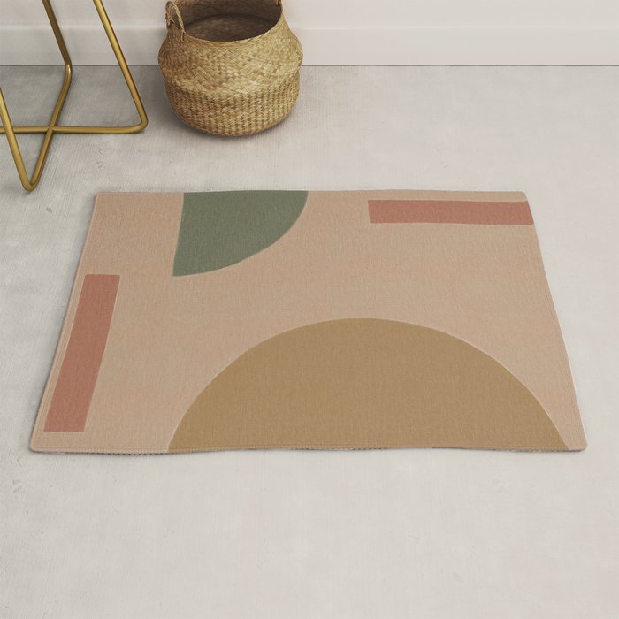 Geometric Shapes #4 Rug Gallery Image 1