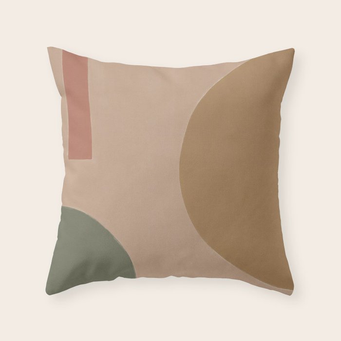 Geometric Shapes #4 Throw Pillow Gallery Image 6
