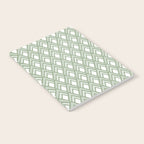 Diamond Arrows . Pistachio Green Notebook Gallery Image 2
