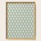 Diamond Arrows . Pistachio Green Serving Tray Gallery Image 1