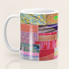 Boho Sari Patchwork Quilt Coffee Mug Gallery Image 3