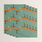 Whimsy Emu Wrapping Paper Gallery Image 3