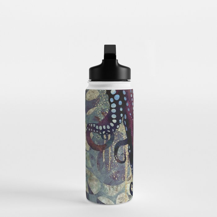 Metallic Ocean II Water Bottle Gallery Image 3