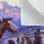 âThe Free Trappersâ by Charles M Russell Wall Tapestry Gallery Image 3
