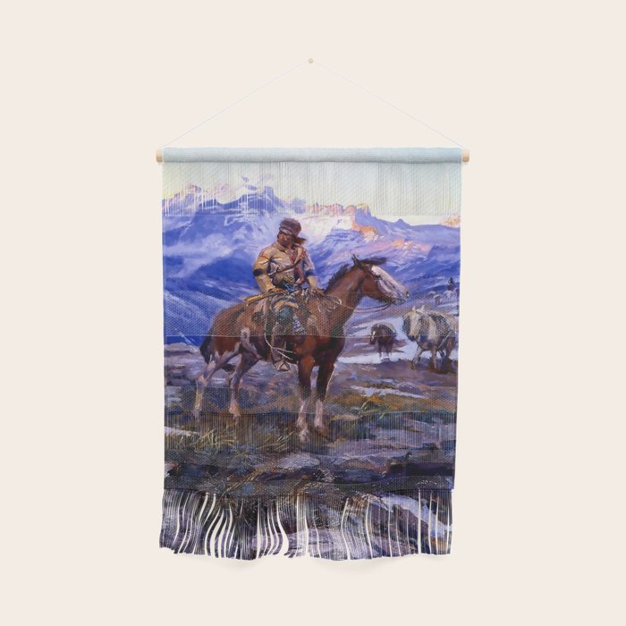 âThe Free Trappersâ by Charles M Russell Wall Hanging Gallery Image 1