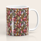 Rustic Botanical Rose Pattern Coffee Mug Gallery Image 1