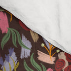 Rustic Botanical Rose Pattern Comforter Gallery Image 4