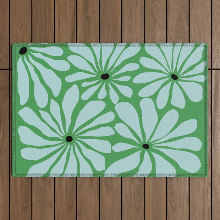 Petals of Paradise Outdoor Rug Gallery Image 1