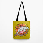 Sagittarius Dolphin Tote Bag Gallery Image 2