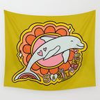 Sagittarius Dolphin Wall Tapestry Gallery Image 4
