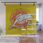 Sagittarius Dolphin Wall Mural Gallery Image 1