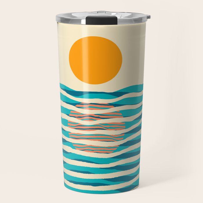 Ocean current Travel Mug Gallery Image 1