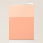 Peachy Color Block Stationery Card Gallery Image 2