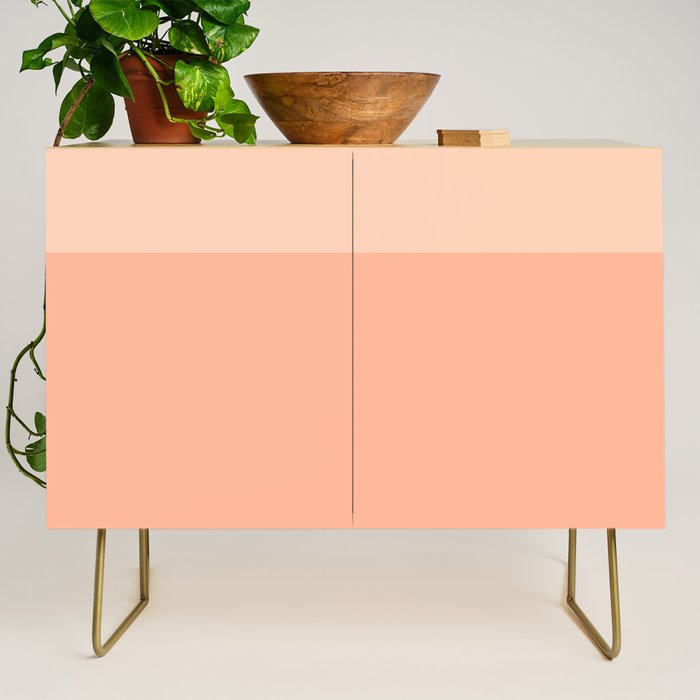 Peachy Color Block Credenza Gallery Image 1
