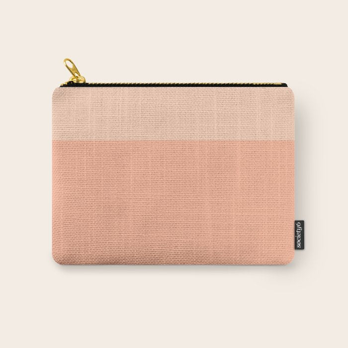 Peachy Color Block Carry All Pouch Gallery Image 1