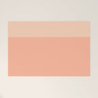 Peachy Color Block Welcome Mat Gallery Image 1