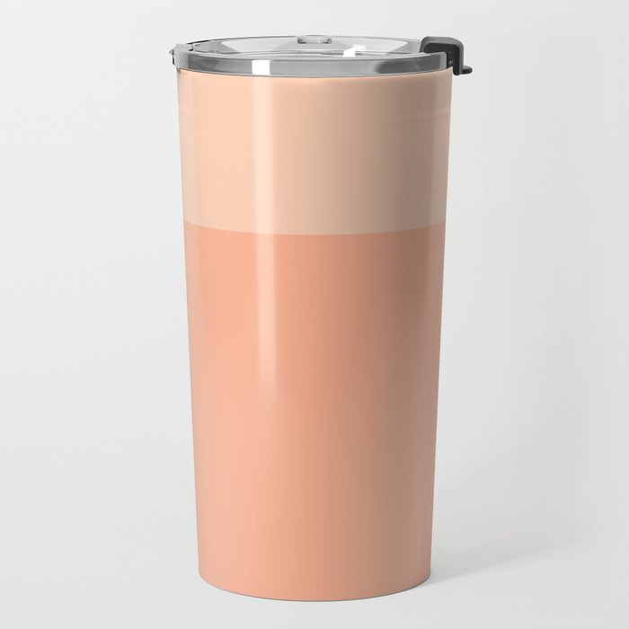 Peachy Color Block Travel Mug Gallery Image 2