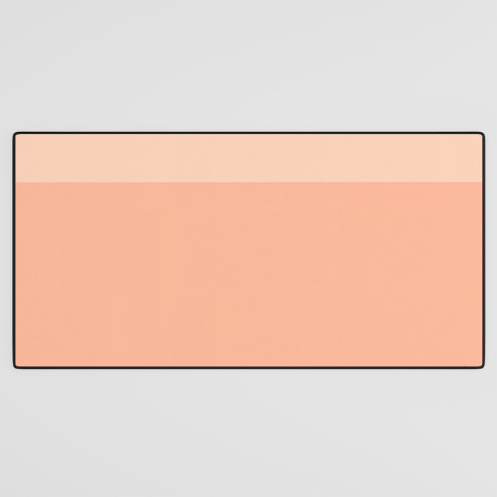 Peachy Color Block Desk Mat Gallery Image 3